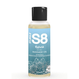 STIMUL8 - S8 REFRESH ACEITE DE MASAJE ERÓTICO ALGODÓN 50 ML | VibraZon