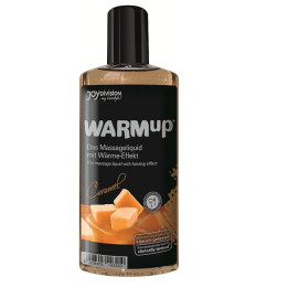 JOYDIVISION WARMUP - ACEITE DE MASAJE EFECTO CALOR CARAMELO 150ML | VibraZon