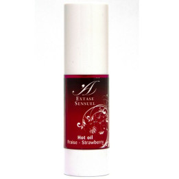 EXTASE SENSUAL - ACEITE ESTIMULANTE CALOR FRESA 30 ML | VibraZon