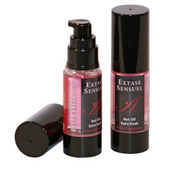 EXTASE SENSUAL - ACEITE MASAJE EFECTO EXTRA FRESH FRESA 30 ML | VibraZon