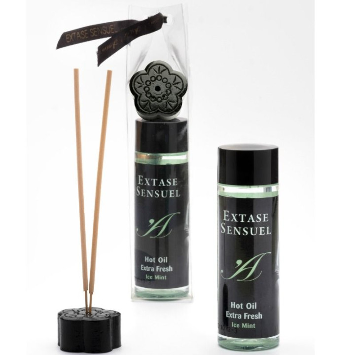 EXTASE SENSUAL - ACEITE MASAJE EFECTO EXTRA FRESH HIELO 100 ML | VibraZon