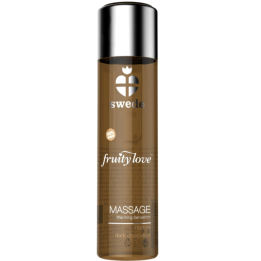 SWEDE - FRUITY LOVE ACEITE EFECTO CALOR CHOCOLATE NEGRO 120 ML | VibraZon