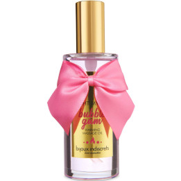 BIJOUX - INDISCRETS LIGHT MY FIRE ACEITE MASAJE EFECTO CALOR SABOR CHICLE | VibraZon