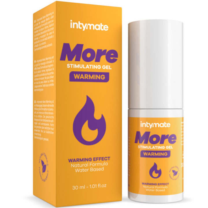 INTIMATELINE INTYMATE - MORE GEL MASAJE EFECTO CALOR BASE AGUA PARA ELLA 30 ML | VibraZon