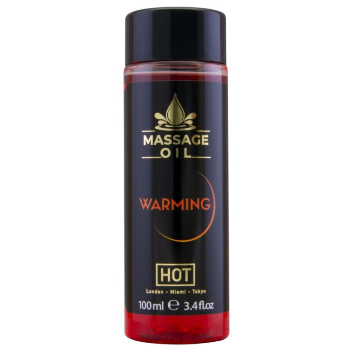 HOT - ACEITE DE MASAJE EFECTO CALOR 100 ML | VibraZon