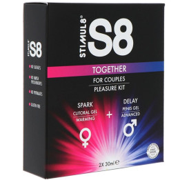 STIMUL8 - S8 TOGETHER KIT DE PAREJAS 2 X 30 ML | VibraZon
