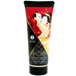 SHUNGA - CREMA MASAJE FRESAS Y CAVA 200 ML | VibraZon
