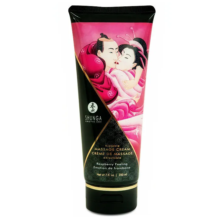 SHUNGA - CREMA MASAJE FRAMBUESA 200 ML