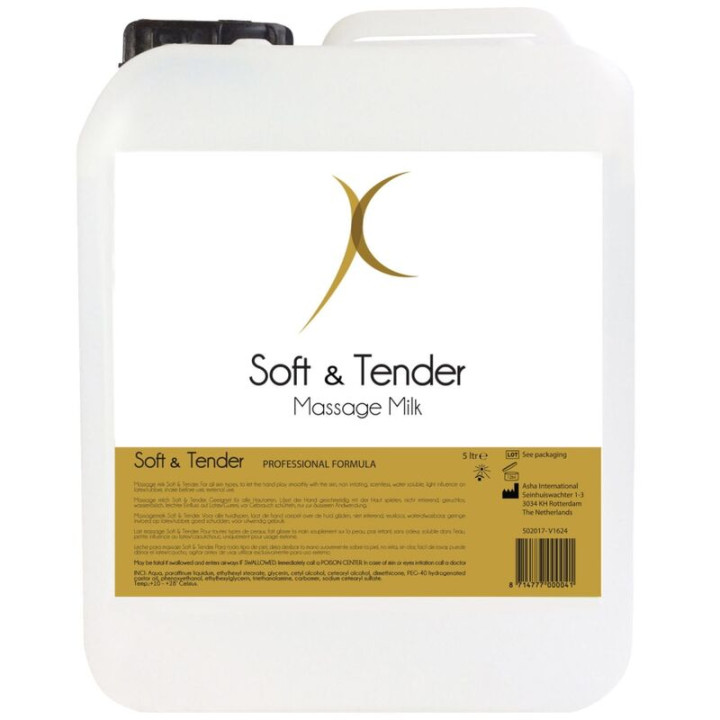 SOFT AND TENDER - CREMA BODYMILK DE MASAJE 5000 ML | VibraZon