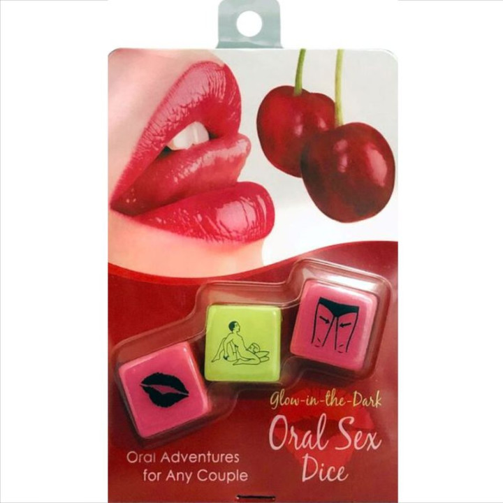 KHEPER GAMES - JUEGO DADOS SEXUALES ORAL CON BRILLO EN LA OCURIDAD | VibraZon