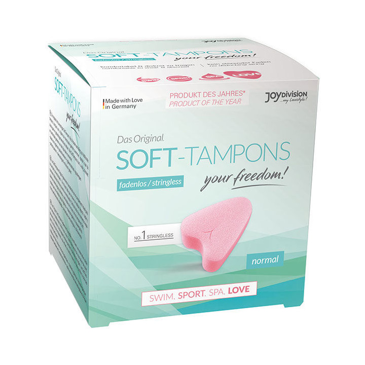 JOYDIVISION SOFT-TAMPONS - TAMPONES ORIGINALES LOVE / 3UDS | VibraZon