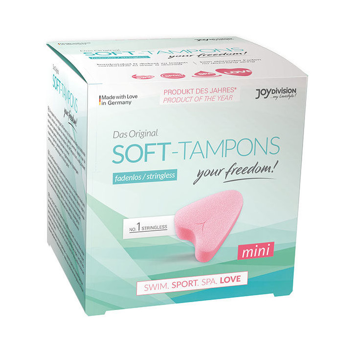 JOYDIVISION SOFT-TAMPONS - TAMPONES ORIGINALES MINI LOVE / 3UDS | VibraZon