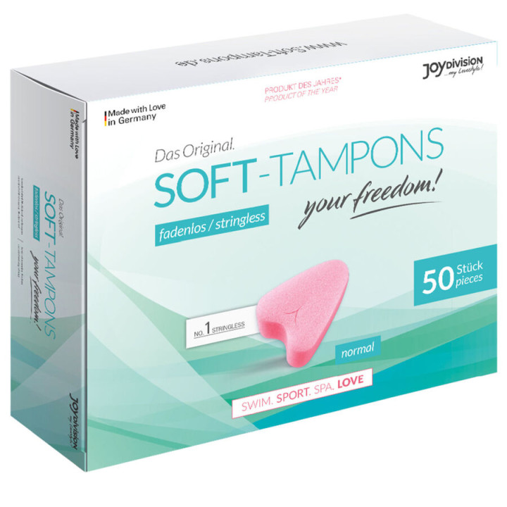 JOYDIVISION SOFT-TAMPONS - TAMPONES ORIGINALES LOVE / 50UDS | VibraZon