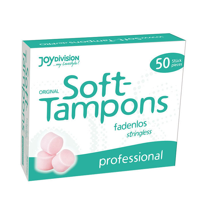 JOYDIVISION SOFT-TAMPONS - TAMPONES ORIGINALES PROFESSIONAL/ 50UDS | VibraZon
