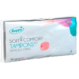 BEPPY - TAMPONES LUBRICADOS 4 UDS | VibraZon