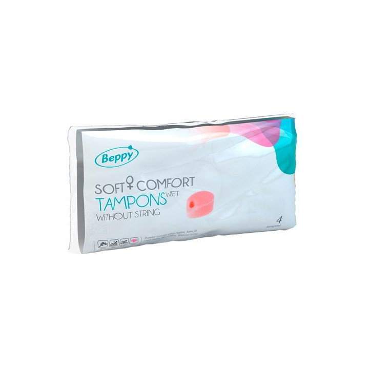 BEPPY - TAMPONES LUBRICADOS 4 UDS | VibraZon