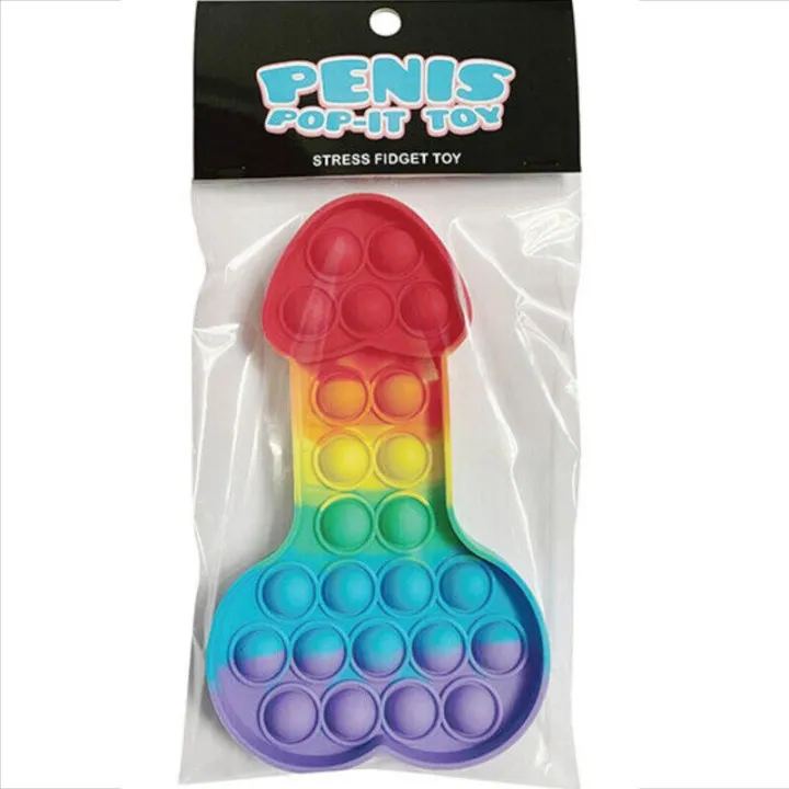 KHEPER GAMES - JUGUETE ANTIESTRES PENE POP-IT MULTICOLOR