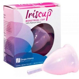 IRISCUP - COPA MESTRUAL ROSA GRANDE + BOLSA ESTERILIZADORA GRATIS | VibraZon