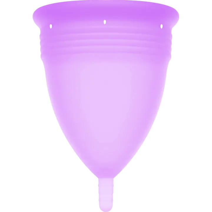 STERCUP - COPA MENSTRUAL FDA SILICONA LILA - TALLA S