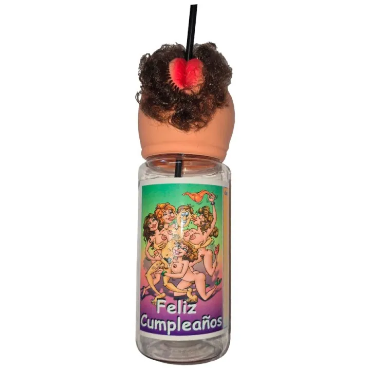 DIABLO PICANTE - BOTELLA LABIOS CUMPLEAÑOS CARNE 750 ML