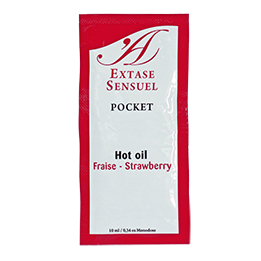 EXTASE SENSUAL - ACEITE ESTIMULANTE FRESA 10 ML | VibraZon