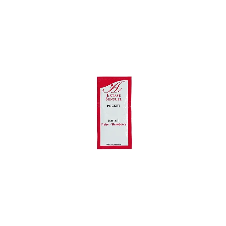EXTASE SENSUAL - ACEITE ESTIMULANTE FRESA 10 ML