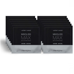 MIXGLISS - MAX LUBRICANTE DILATADOR ANAL PACK 12 MONODOSIS 4ML | VibraZon