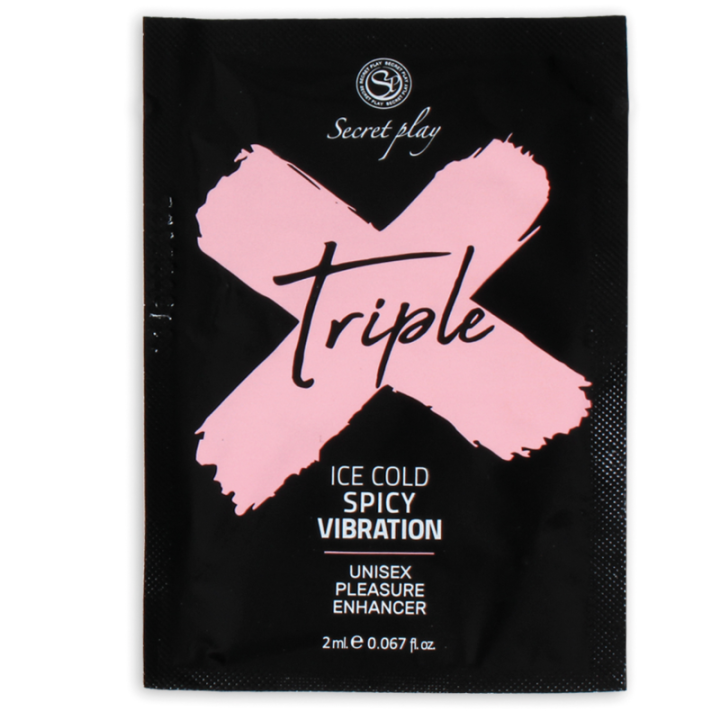 SECRETPLAY - MONODOSIS TRIPLE X INTENSIFICADOR PLACER | VibraZon