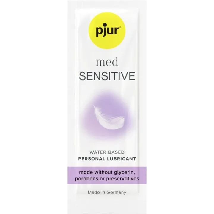 PJUR - MED SENSITIVE GLIDE LUBRICANTE BASE AGUA 2 ML