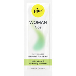 PJUR - WOMAN ALOE LUBRICANTE BASE AGUA 2 ML | VibraZon
