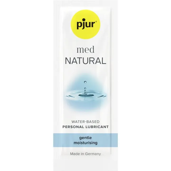 PJUR - MED NATURAL LUBRICANTE BASE AGUA 2 ML