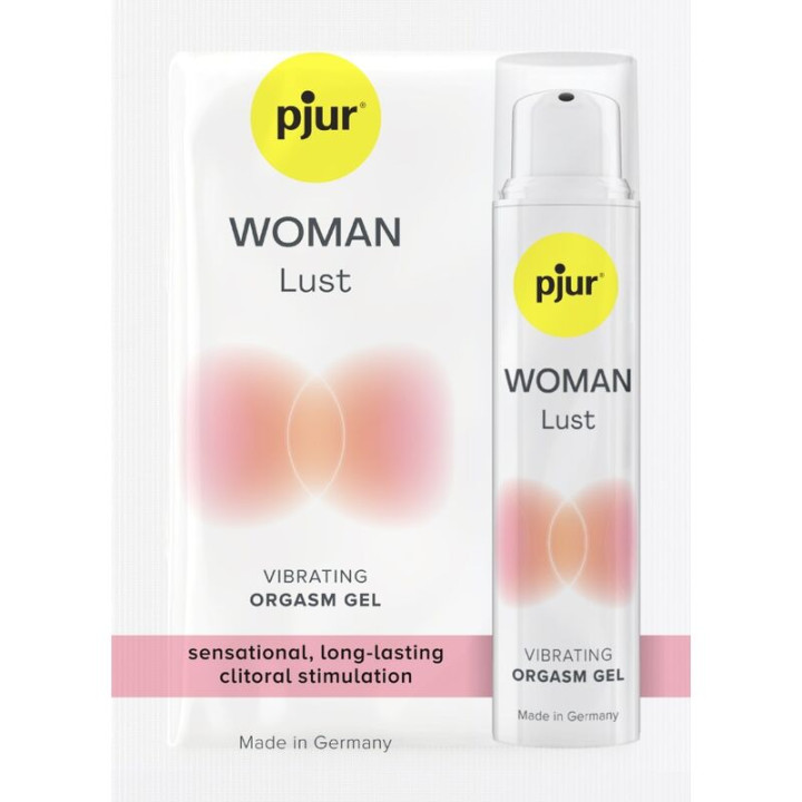 PJUR - WOMAN LUST MONODOSIS GEL VIBRADOR PARA ORGASMO 1.5 ML | VibraZon
