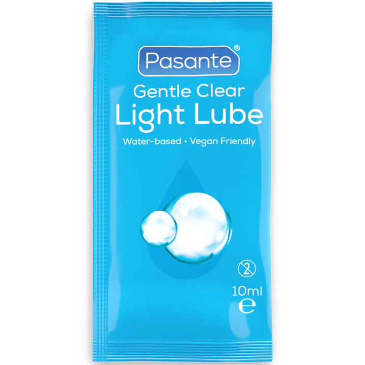 PASANTE - LIGHT LUBRICANTE BASE AGUA 10 ML | VibraZon