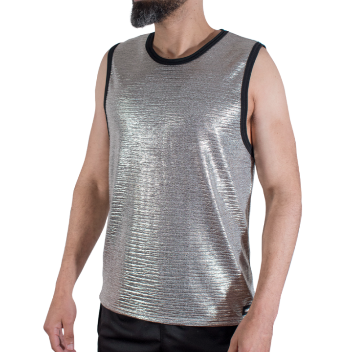 MACHO - CAMISETA BRILLO TEXTURA S/M | VibraZon