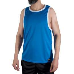 MACHO - CMV002 CAMISETA GYM AZUL L/XL | VibraZon
