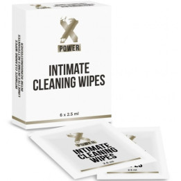 XPOWER - INTIMATE CLEANING WIPES TOALLITAS LIMPIEZA INTIMA 6 UNIDADES | VibraZon