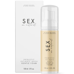 BIJOUX INDISCRETS - SEX AU NATUREL GEL ÍNTIMO PREBIÓTICO CON ESPUMA 150 ML | VibraZon