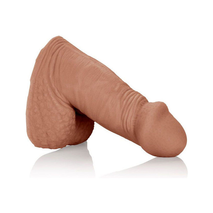 CALEXOTICS - PACKING PENE PENE REALÍSTICO 12.75 CM MARRÓN | VibraZon