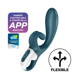 Vibrador Hug Me con APP Satisfyer Connect Grayblue | VibraZon