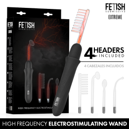 FETISH SUBMISSIVE - VIBRADOR WAND ELECTROESTIMULACIÓN ALTA FRECUENCIA | VibraZon