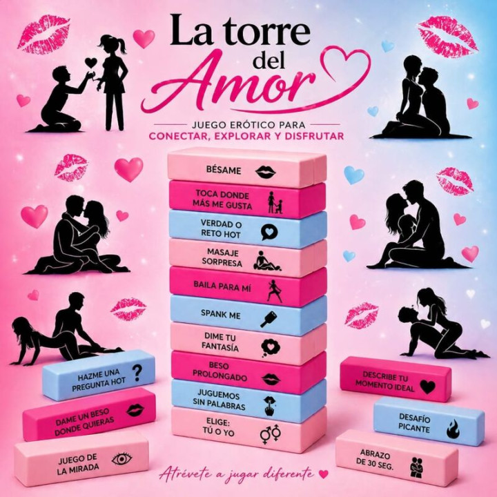 DIABLO PICANTE - JUEGO LA TORRE DEL AMOR - VERSIÓN ESPAÑOL | VibraZon