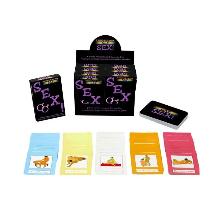 KHEPER GAMES - GAY SEX CARTAS CON POSTURAS SEXUALES ES/EN
