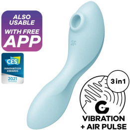 Curvy Trinity 5 con APP Satisfyer Connect Azul | VibraZon