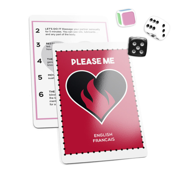 ARIA - PLEASE ME PLAY CARTAS + 3 DADOS | VibraZon