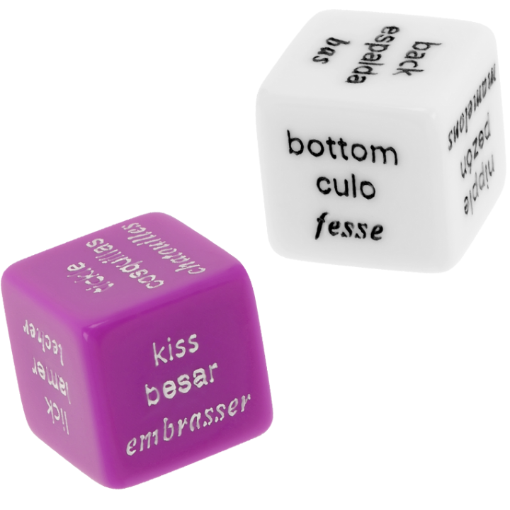 COVERME - JUEGO DE DADOS ERÓTICOS ES/FR/EN | VibraZon