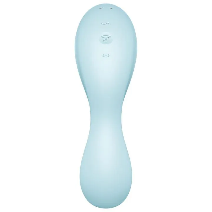 Curvy Trinity 5 con APP Satisfyer Connect Azul