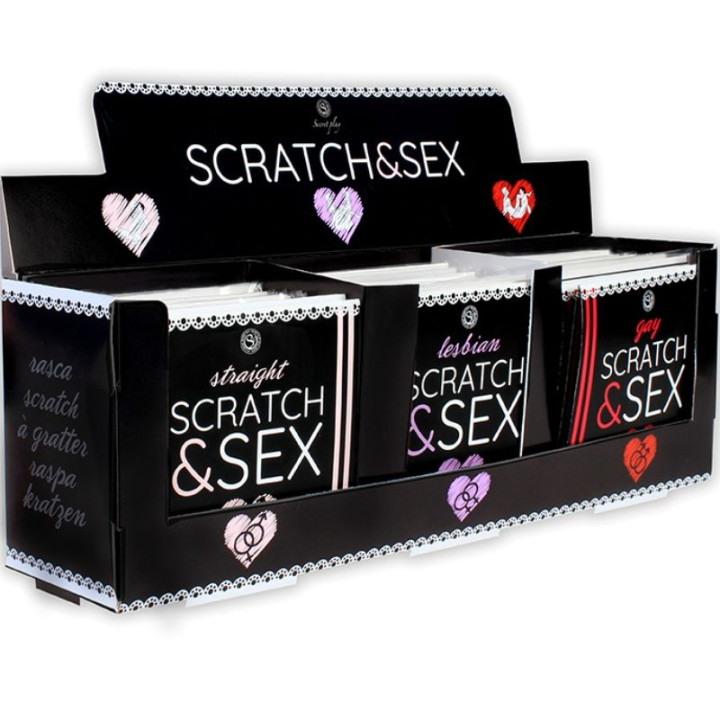 SECRETPLAY - DISPLAY + POSTURAS SCRATCH & SEX (ES/EN/FR/PT/DE) | VibraZon