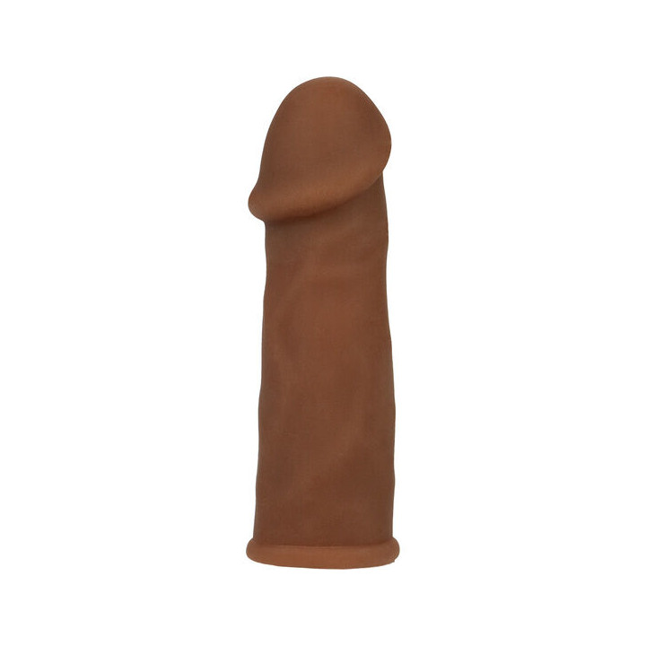 CALEXOTICS - FUTUROTIC FUNDA EXTENSIÓN PENE MARRÓN | VibraZon