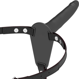 FETISH SUBMISSIVE ARNES - SILICONA NEGRO 15 CM | VibraZon
