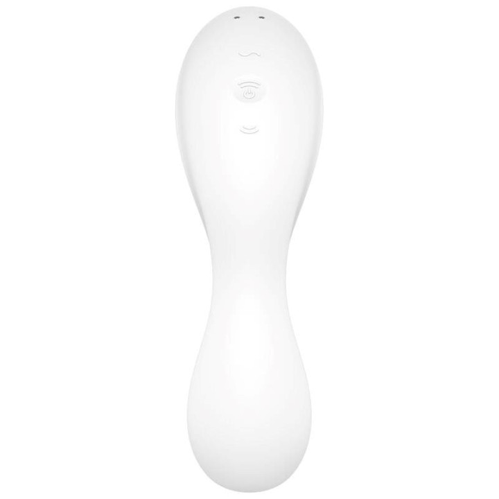 Curvy Trinity 5 con APP Satisfyer Connect Blanco | VibraZon